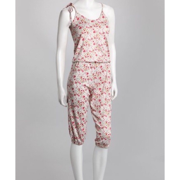 Lagaci Sport Sleeveless Floral Romper – M - NWOT - Picture 7 of 7